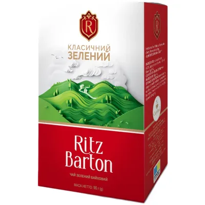 Чай Ritz Barton Класичний Зелений 90 г (4820279611303)