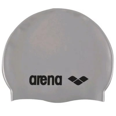 Шапка для плавання Arena Classic Silicone 91662-051 сріблястий Уні OSFM (3468333887403)