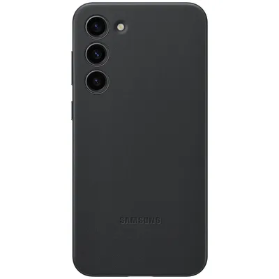 Чохол-накладка Samsung Leather Cover для Samsung Galaxy S23 Plus SM-S916 Black (EF-VS916LBEGRU)