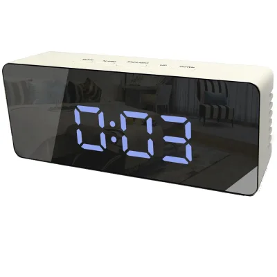 Настільний годинник Technoline WT475 White/Black Mirror (DAS302983)