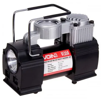 Автомобільний компресор VOIN VL-550 150psi/15Amp/40л (VL-550)