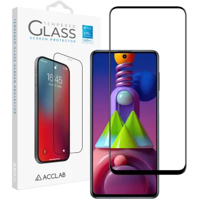 Скло захисне ACCLAB Full Glue Samsung M51 (1283126508660)