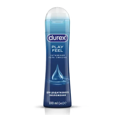 Інтимний гель-змазка Durex Play Feel для додаткового зволоження (лубрикант) 100 мл (4820108005129)