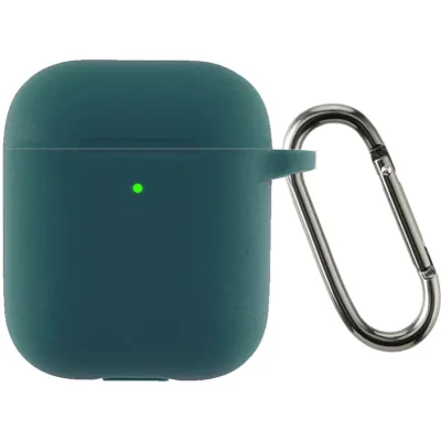Чохол для навушників Armorstandart Ultrathin Silicone Case With Hook для Apple AirPods 2 Atrovirens (ARM59678)