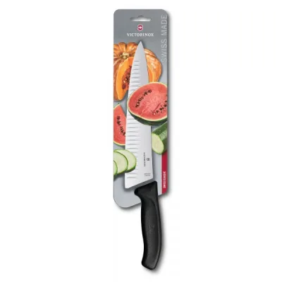 Кухонний ніж Victorinox SwissClassic Carving 25 см Black Blister (6.8023.25B)