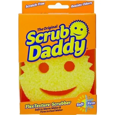 Губки кухонні Scrub Daddy Original Жовта 1 шт. (5060481022033/5060481023870)