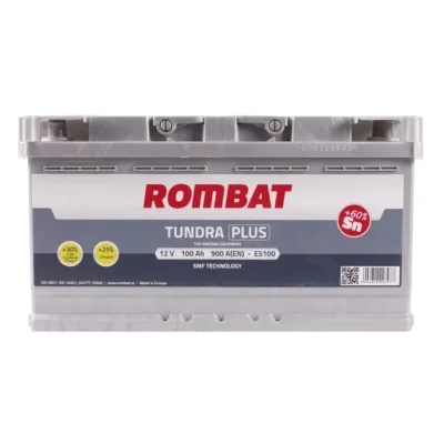 Акумулятор автомобільний ROMBAT 6CT-100 (0) Tundra Plus E5100