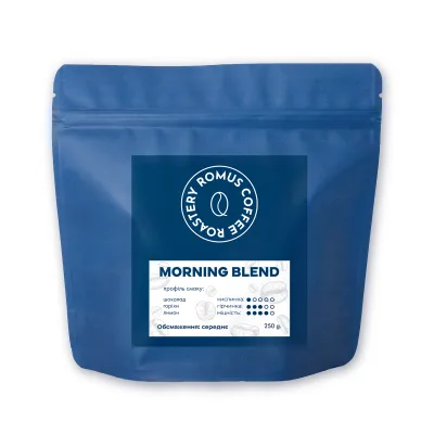 Кава Romus Coffee Roastery Morning Blend в зернах 250 г (665513)