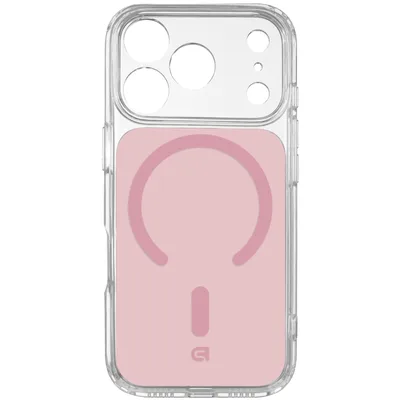 Чохол до мобільного телефона Armorstandart Clear Hybrid MagCase Apple iPhone 18 Pro / 17 Pro Pink (ARM91747)