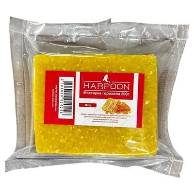Прикормка Harpoon Мастирка горохова 200г Мед (2700000020258)
