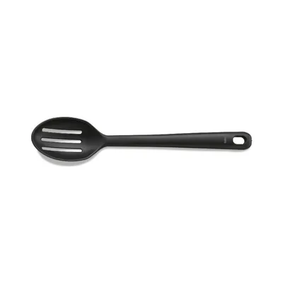 Ложка кухарська Kela Apart для сервіровки з прорізами, 34 см, чорна (12633)