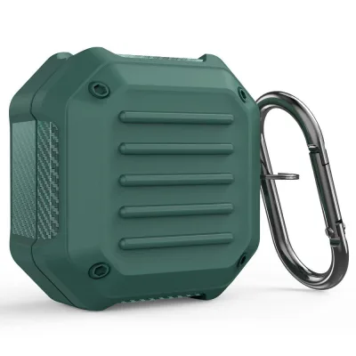 Чохол для навушників BeCover Protective TPU для Samsung Galaxy Buds 2/Buds 2 Pro/Buds Live/Buds Pro Dark Green (709565)