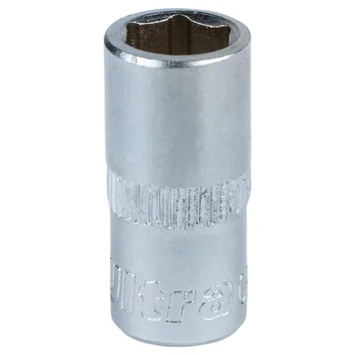 Насадка шестигранна коротка 1/4" 8мм CrV ULTRA (6060082)