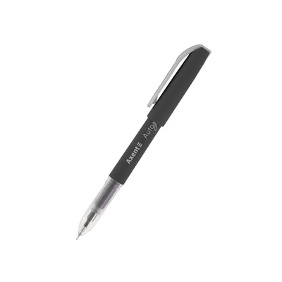 Ручка гелева Axent Autographe 0.5 мм Чорна (AG1007-01-A)