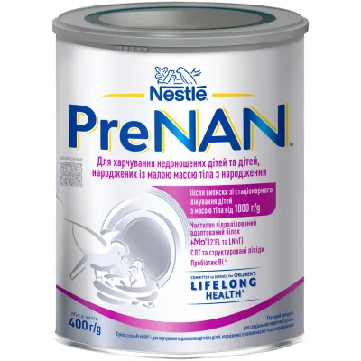 Дитяча суміш Nestle NAN Pre 400 г (7613033060274)