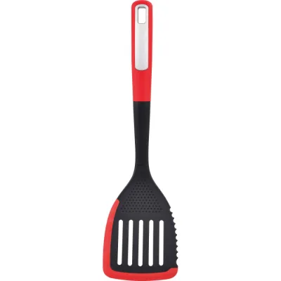 Лопатка кухонна Bergner Mars з прорізами, 34.8 см (BG-38875-RD)