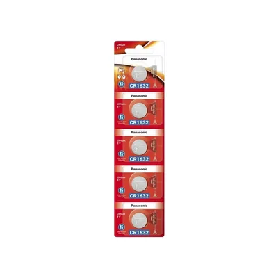 Батарейка CR 1632 Lithium 5pcs Blister Panasonic (CR-1632/5BE)
