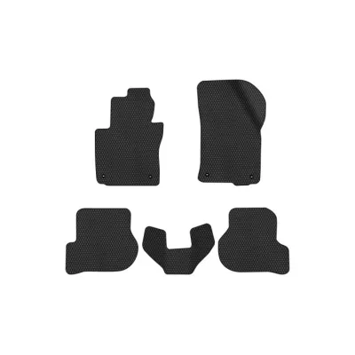 Килимок в салон EVAtech Skoda Octavia A5 (MT, 4 clips) 2004-2013 2 пок (SK12163CB5TL4RBB)