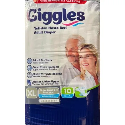 Підгузки для дорослих Giggles Extra Large 10 шт (8680131205929)