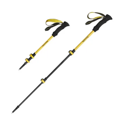 Трекінгові палиці Naturehike CNK2300DS010 100 см жовта 1 шт (6976023923524)