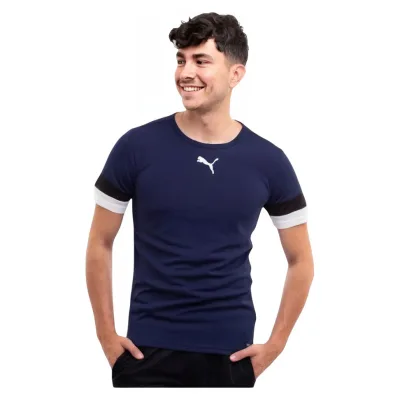 Футболка Puma teamRISE Jersey 704932-06 темно-синій M (4063699217254)