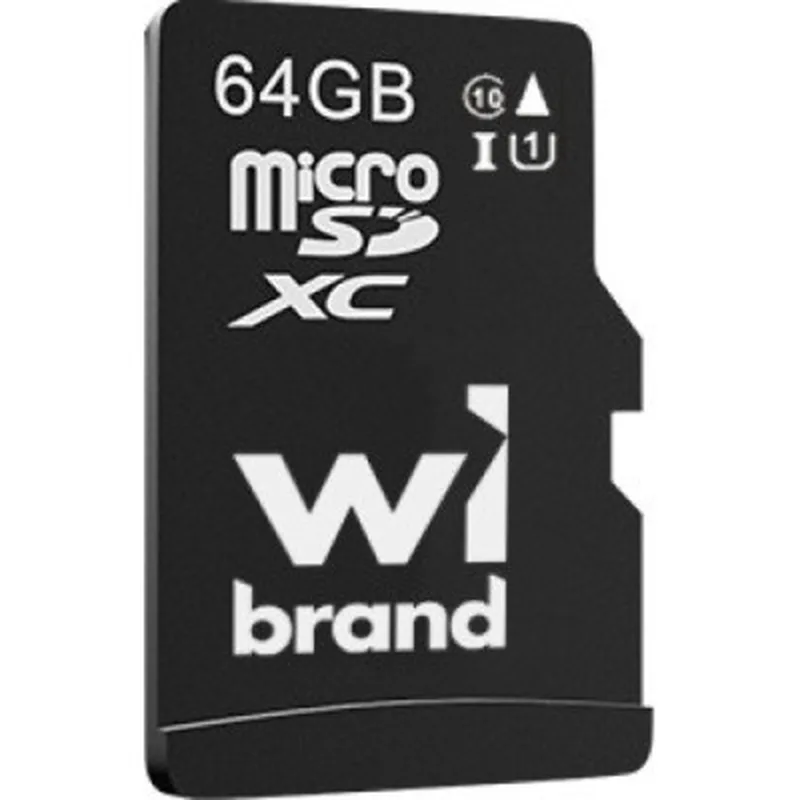 Карта пам\'яті Wibrand 64GB mictoSD class 10 UHS-I (WICDXU1/64GB)