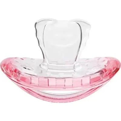 Пустушка Curaprox + контейнер для зберігання 18-36 міс. рожева (Babysoother pink size 2)