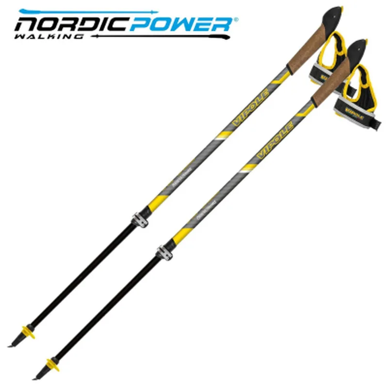 Палиці для скандинавської ходи Vipole Hercules Vario Carbon +200 GR (SW20 04) (DAS303503)