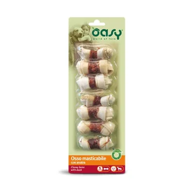 Ласощі для собак OASY Chewy Bone качка -S- 85 г (8053017341002)