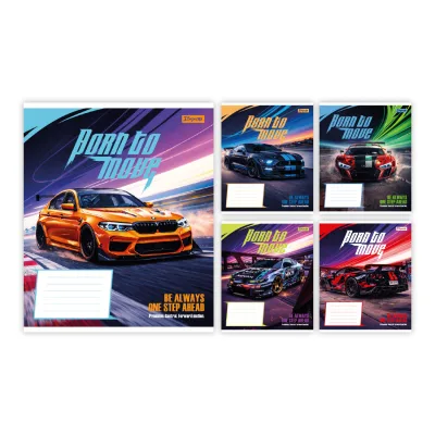 Зошит 1 вересня Born to move А5 24 аркуша лінія (768746)