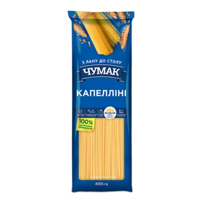 Макарони Чумак Капелліні 400 г (4823096005850)
