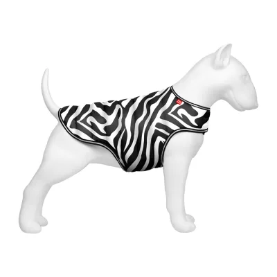 Курточка для тварин WAUDOG Clothes "Зебра" M А 37 см, B 52-62 см, С 36-47 см (504-0055)