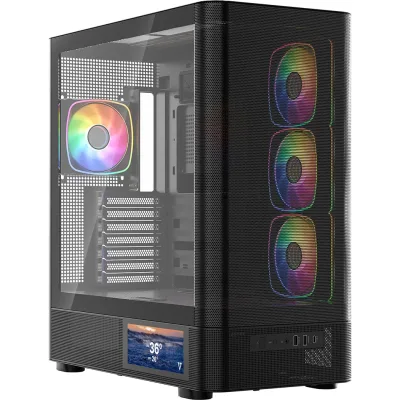Блок живлення Modecom VOLCANO AQ400 ARGB (MC-A-AQ400-4FA-B)