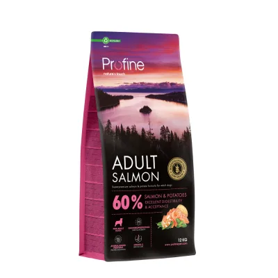 Сухий корм для собак Profine Salmon and Potatoes для дорослих собак всіх порід 12 кг (8595602569496)