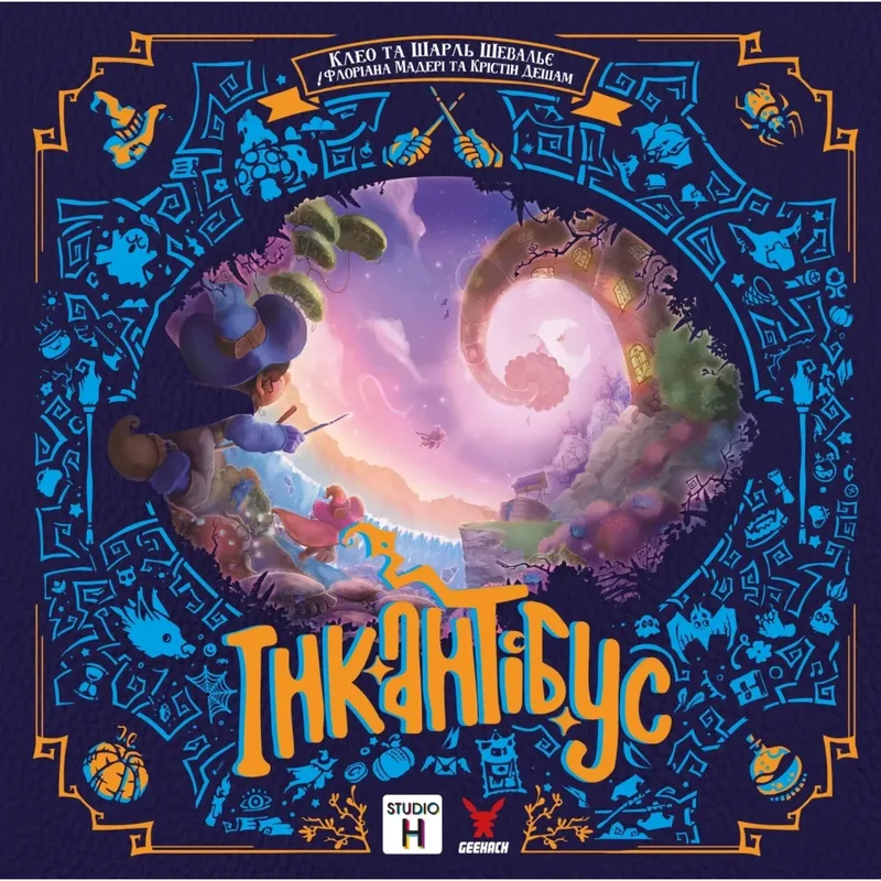Настільна гра Geekach Games Інкантібус (Incantibus) (укр.) (GKCH0274)