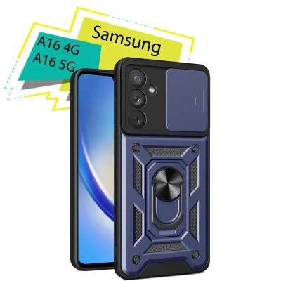 Чохол до мобільного телефона BeCover Military Samsung Galaxy A16 4G SM-A165/A16 5G SM-A166 Blue (713069)