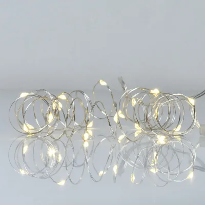 Гірлянда YES! Fun Нитка на мідному дроті 20 LED Тепло-біла 2 м Статична На батарейках (975020)
