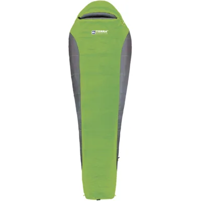 Спальний мішок Terra Incognita Siesta Regular 400 R зелений/сірий (4823081505372)