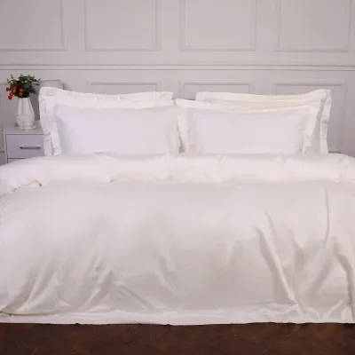 Постільна білизна MirSon Tencel №01 White 143х210 полуторний (2200009368486)