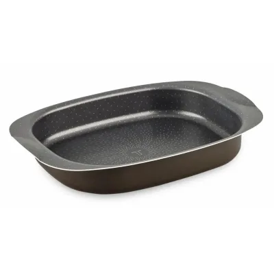 Форма для випікання Tefal Success, овальна, 24х36см, алюміній, чорний (J1601502)