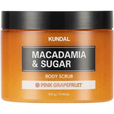 Скраб для тіла Kundal Macadamia&Sugar Body Scrub Pink Grapefruit 550 г (8809568749039)
