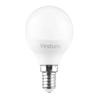 Лампочка Vestum LED G45 8W 3000K 220V E14 (1-VS-1212)