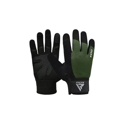 Рукавички для фітнесу RDX W1 Full Finger Army Green XL (WGA-W1FA-XL+)