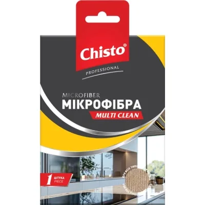 Серветки для прибирання Chisto Multi Clean Мікрофібра 1 шт. (4820204702861)