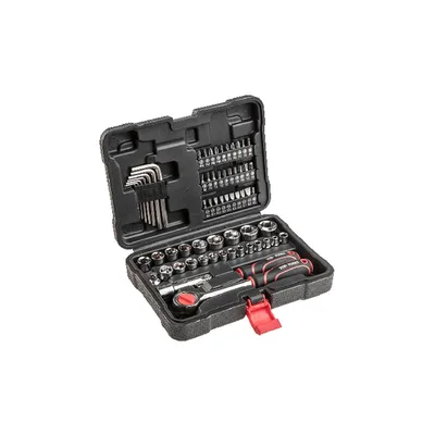 Набір інструментів Top Tools торцевих гайкових ключів 3/8, 63 ед. (38D515)