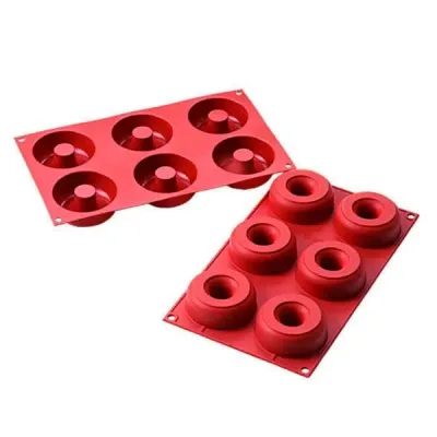 Форма для випікання Silikomart Donuts d 75-25 mm h 28 mm (Donuts)