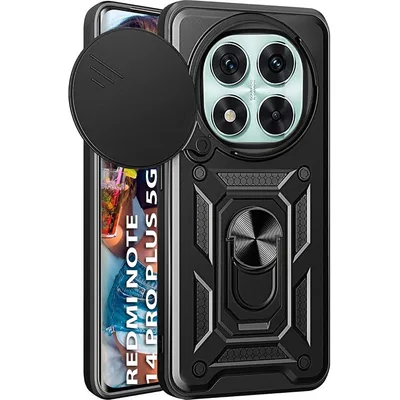 Чохол до мобільного телефона BeCover Military Xiaomi Redmi Note 14 Pro Plus 5G Black (712871)