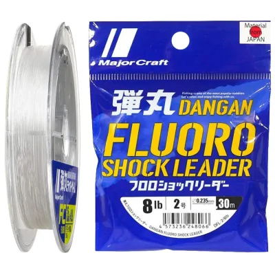 Флюорокарбон Major Craft Dangan Fluoro Shock Leader 30m 22.0/0.780mm 80lb (772.73.84)