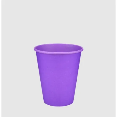 Стакани одноразові Buroclean LAVANDA CUP паперові 175 мл 50 шт (1080049)