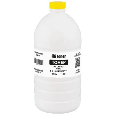 Тонер HP CLJ Pro M252 1кг, yellow HG (TSM-HGH02Y-1)